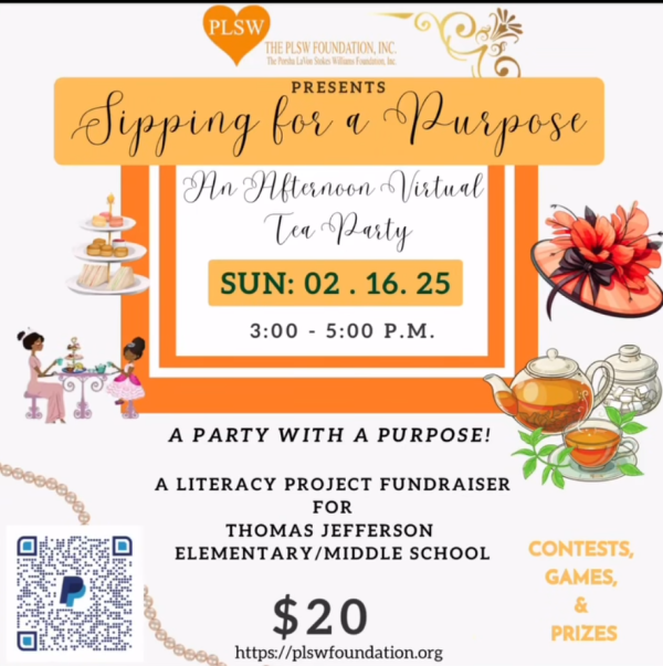 PLSW Virtual Tea Party Fundraiser Ticket 2025